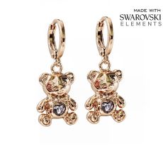 Серьги с кристаллами Swarovski