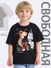 507914 Апрель Футболка черный