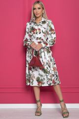 П8464 Платье LADY TAIGA Молочное