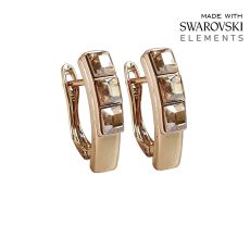 Серьги с кристаллами Swarovski