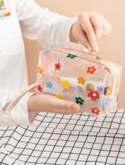 Прозрачная косметичка из PVC, 8 расцветок