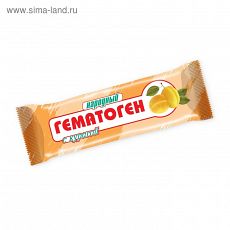 ЦЕНА ЗА 20 ШТ! 4372349 Гематоген "Народный" с курагой, 40 г.