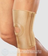 Бандаж коленный Orlett RKN-103 (M) стабилизирует сустав и ограничивает подвижность коленной чашечки