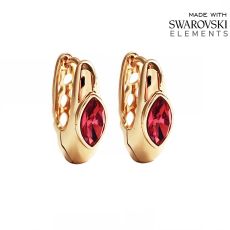 Серьги с кристаллами Swarovski