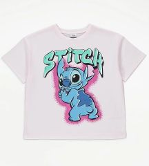 Disney Lilo & Stitch Light Pink Graphic T-Shirt