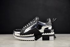 Кроссовки DOLCE & GABBANA Super king из натуральной кожи