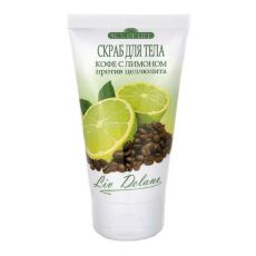 004886 Liv Delano Sun of Life. Скраб для тела «Кофе с лимоном» против целлюлита, 150 г