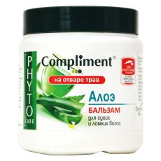 Бальзам Для Волос Compliment Phyto Care Алоэ для сухих и ломких волос на основе трав 500 ml