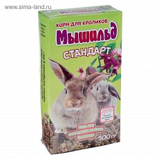 872996 Зерновой корм "Мышильд стандарт" для декоративных кроликов, 500 г, коробка