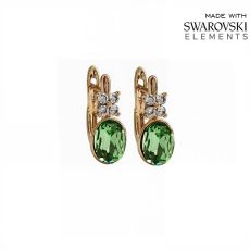 Серьги с кристаллами Swarovski