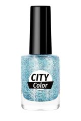 Лак для ногтей GR City Color Nail Lacquer (101-112) - 106 City Голубой (106)
