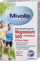 Magnesium 500 + B-Vitamine 2-Phasen Depot,..., 45 g