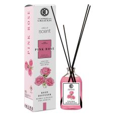 Аромадиффузор Kreasyon Reed Diffuser Pink Rose Home Parfum 115 ml