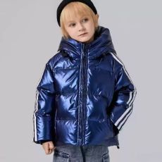 Детский пуховик, 90% белый утиный пух, 4 цвета