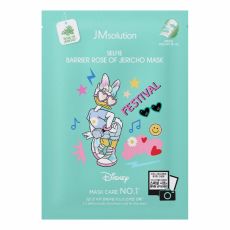JMsolution Маска тканевая увлажняющая с розой иерихона / Disney Collection Selfie Barrier Rose Of Jericho Mask, 30 мл