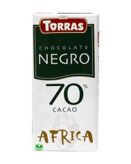 Горький шоколад TORRAS AFRICA 125 г