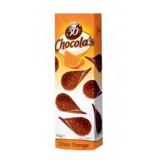 Хрустящий молочный шоколад с апельсиновым вкусом 