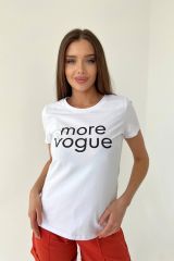 430855 Натали Футболка белый