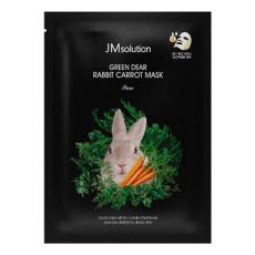 JMsolution Успокаивающая тканевая маска с экстрактом моркови / Green Dear Rabbit Carrot Mask, 30 мл