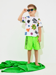 20134750004 Купальные шорты детские для мальчиков Vermont салатовый ACOOLA Kids