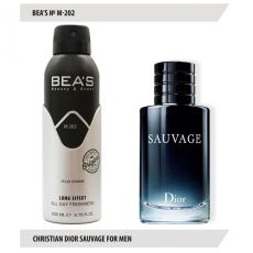 Дезодорант Beas M202 Christian Dior Sauvage For Men deo 200 ml