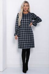 480912 LT Collection Платье серо-синий