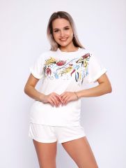 302465 Raposa Костюм Молочный/принт