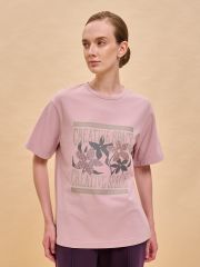 459825 PELICAN Футболка Розовый