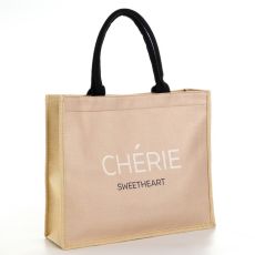 Сумка женская пляжная Cherie, 41,5х34х12 см, бежевый цвет 10058558
