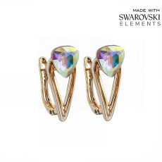 Серьги с кристаллами Swarovski
