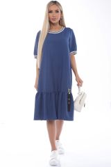 П8915 Платье LADY TAIGA Синее