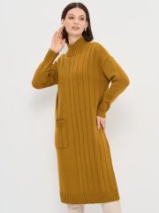 Платье женское 9242-92046 горчица NEWVAY