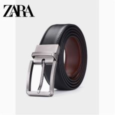 Мужской ремень Zara из натуральной кожи
