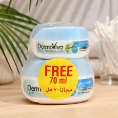 7291484 Крем для кожи Dabur Vatika Naturals Dermoviva Moisture Plus Skin Cream, увлажняющий, 140 мл