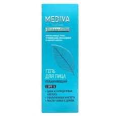 Гель для лица Mediva Clean Skin SPF15 увлажняющий 50 ml