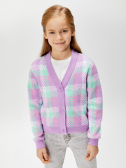 20230370003 Жакет (кардиган) детский для девочек Peony цветной ACOOLA Kids