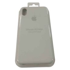 Силиконовый чехол для iPhone XS MAX белый