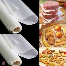 Бумага для выпечки силиконизированная белая 380мм/50метров