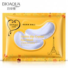 Гидрогелевые маски-патчи для глаз Bioaqua Hydra slip Crystal Eye Mask, 3 шт