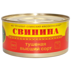 Консервы мясные Свинина тушёная высший сорт №8, 325 г