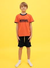 8496 Комплект для мальчика ZEYZEY kids Оранжевый