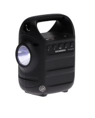 Портативная колонка Soundmax SM-PS5010B, 8Вт, 1200мАч, FM, BT 5.0, microSD, подсветка, фонарь 9212967