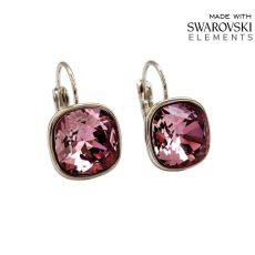 Серьги с кристаллами Swarovski