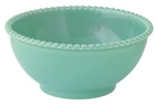 Салатник, 20 см, 1,5 л, фарфор P, зелено-голубой, Бусины, Tiffany, 62492
