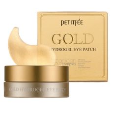 Гидрогелевые патчи Petitfee Gold +5 Golden Complex Hydrogel Eye Patch 60шт
