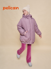 GZXL3362/1 Куртка для девочек Сиреневый(42) Pelican