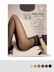 FASCINO 40 SiSi Колготки Grafite (Серый);Nero (Черный);Miele (Бежевый);Naturelle (Бежевый);Daino (Бежевый);Moka (Коричневый)