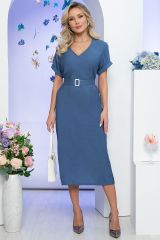 П5493 Платье LADY TAIGA Джинс