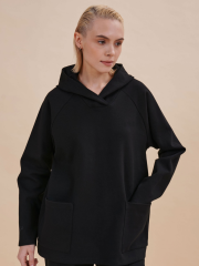 DFNK6933/1 Толстовка женская Черный(49) Pelican