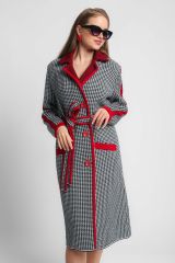 255379 Ankoli Кардиган черно-красный